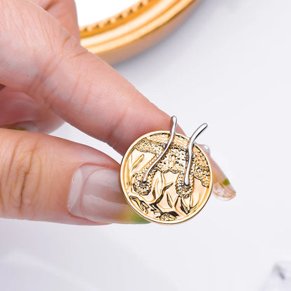 Hair Follicle Metal Brooch Pin,GiftFor That Special Dermatologist in Your Life, By CATUNI