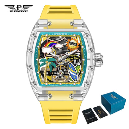 New PINDU Watch… Summer Beach Glowing, Waterproof Fashion