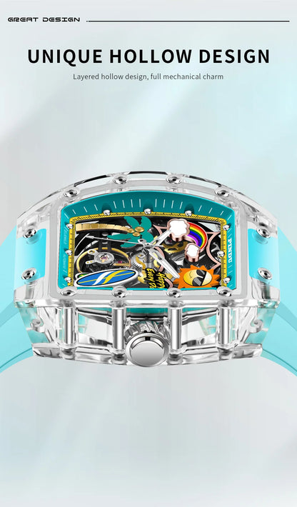 New PINDU Watch… Summer Beach Glowing, Waterproof Fashion