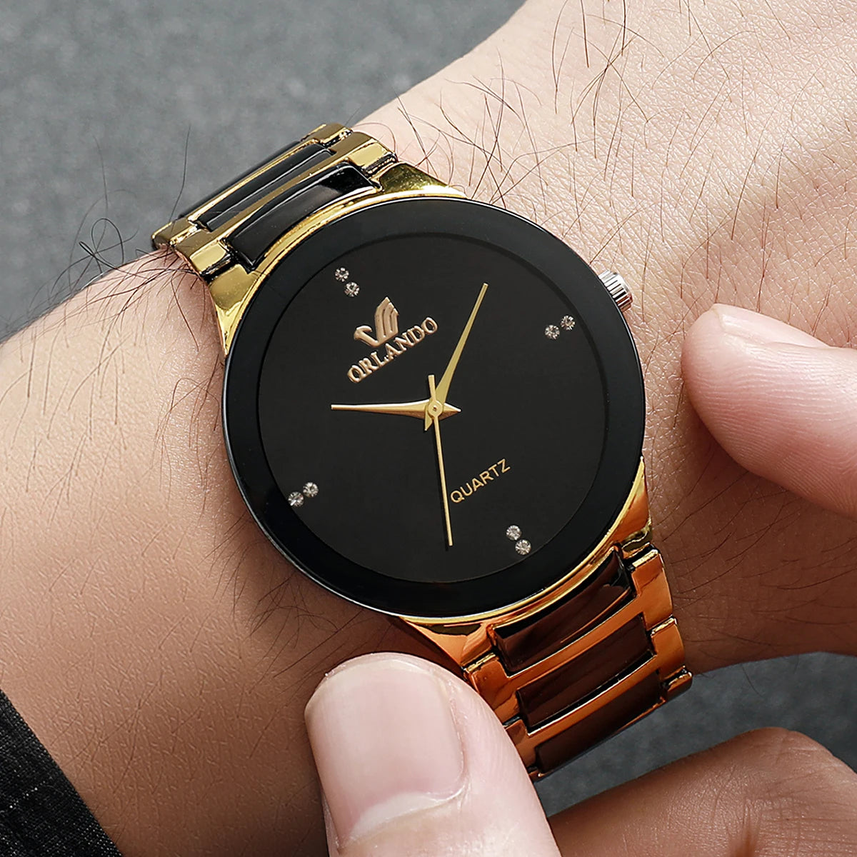 Beautiful, Stainless Steel Band Man & Woman's Analog Quartz Watches... Available In Singles Too!