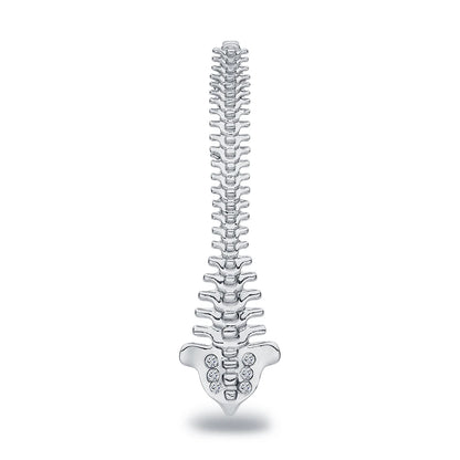 Spine Brooch Pin, Gifts For Orthopedic/Chiropractic Professionals Or Students, By HANRESHE