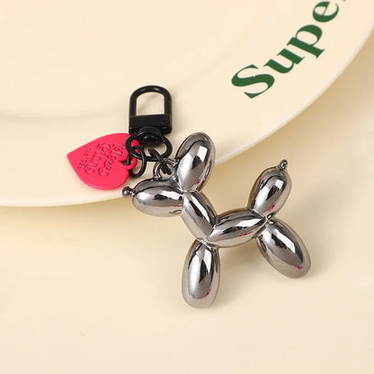 Cartoon Balloon Dog Key Ring Makes Nice Gifts For Your Dog Lover Friends.