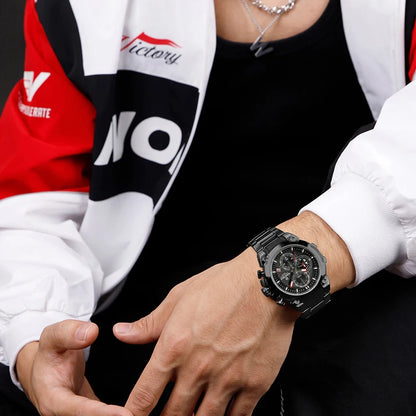 Fashion, Sports, Chronograph, Waterproof, Calendar Display, Military Quartz Male Watch, By NAVIFORCE