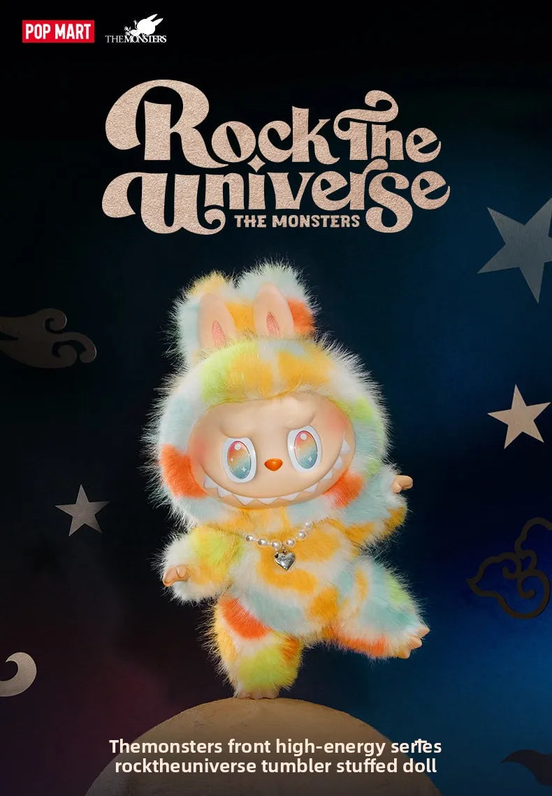 Authentic, Pop Mart Labubu THE MONSTERS High-energy Vinyl Plush Toy The Perfect Big Kid Gift