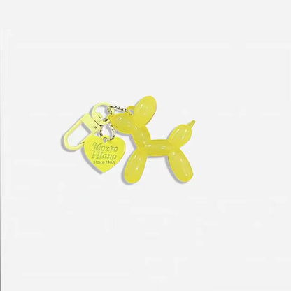 Cute,  Acrylic Cartoon Balloon,  Dog Keychains For Women