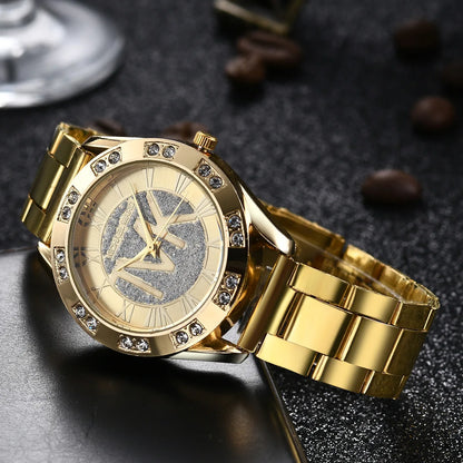 Fashion, Luxury, Men's, Imitation Diamond Bracelet, Water Resistant, Roman Digital Watch…Buy It For Yourself Or For A Friend