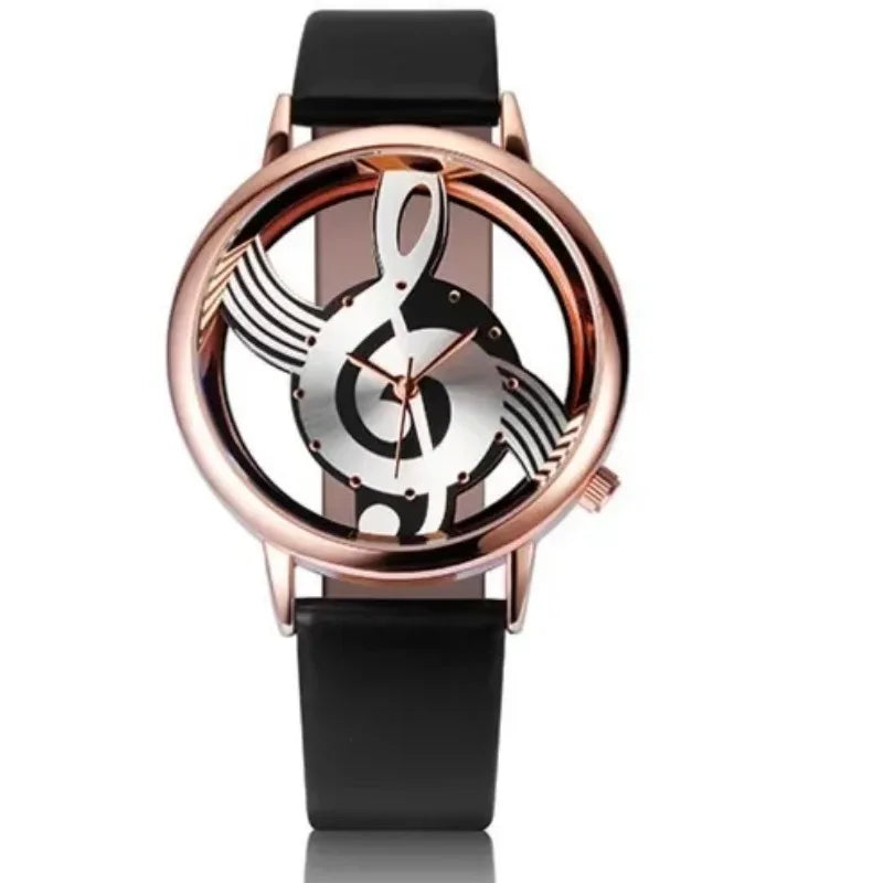 G-Clef Musical Watch Keeping Time!