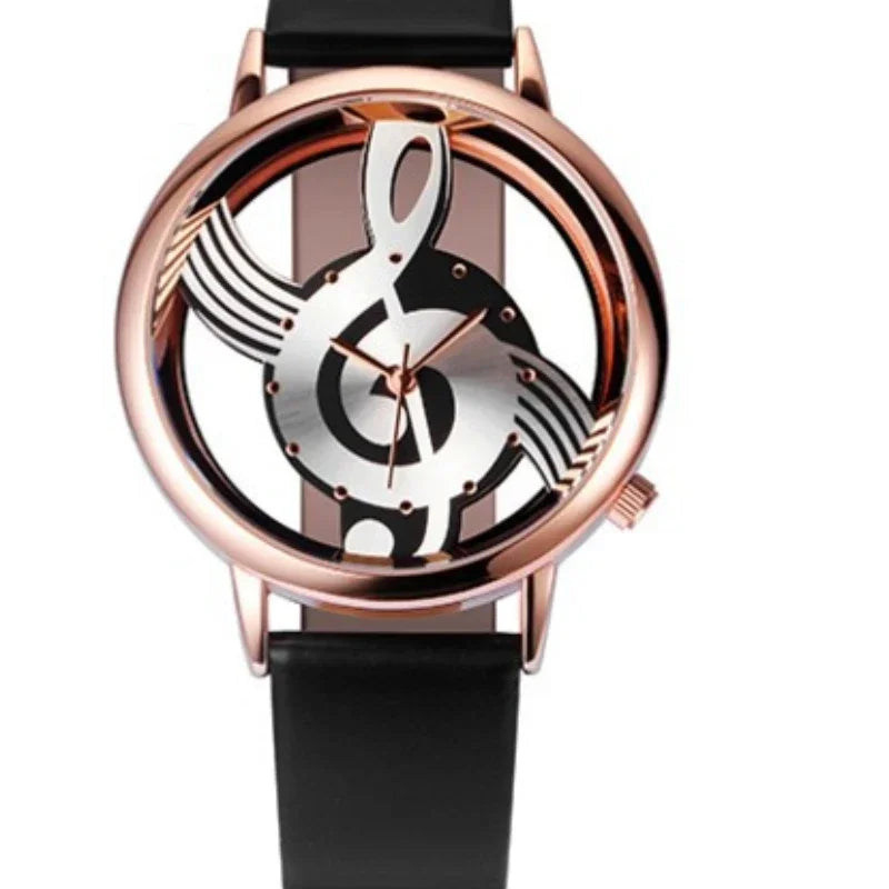 G-Clef Musical Watch Keeping Time!