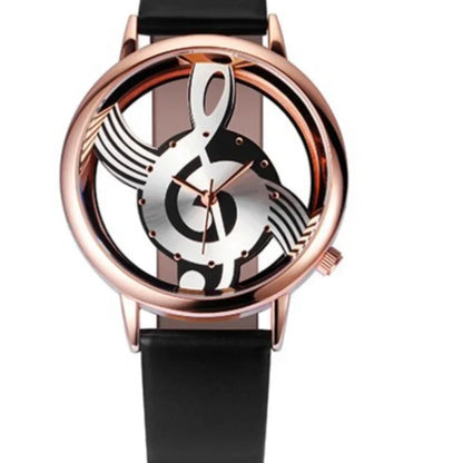 G-Clef Musical Watch Keeping Time!