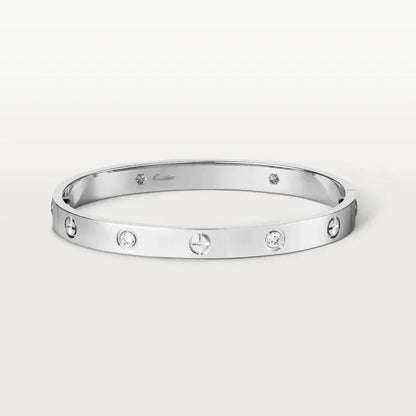 925 sterling silver, classic Love series, light luxury women's elegant Bangles