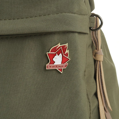 Cat Star Lapel Badge for Cat Lovers And Friends