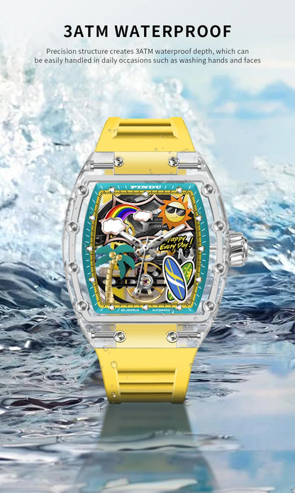 New PINDU Watch… Summer Beach Glowing, Waterproof Fashion