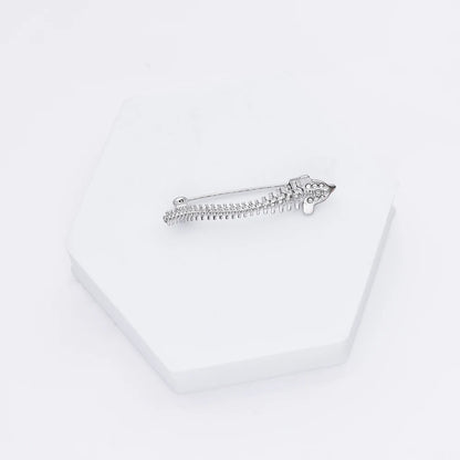 Spine Brooch Pin, Gifts For Orthopedic/Chiropractic Professionals Or Students, By HANRESHE