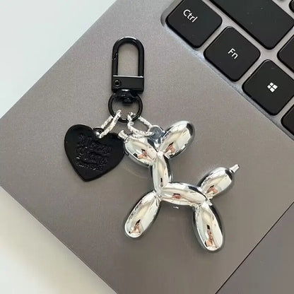 Cute,  Acrylic Cartoon Balloon,  Dog Keychains For Women