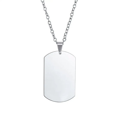 Custom Laser-Engraved Stainless Steel Army Military Pendant with Personalized Name…Great Gift!!!